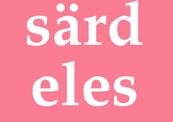 Synonym särdeles