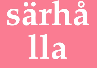 Synonym särhålla