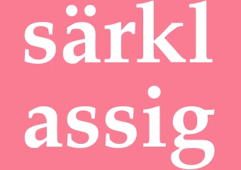 Synonym särklassig