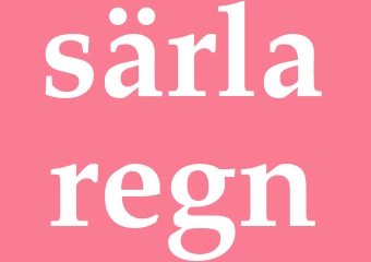 Synonym särlaregn