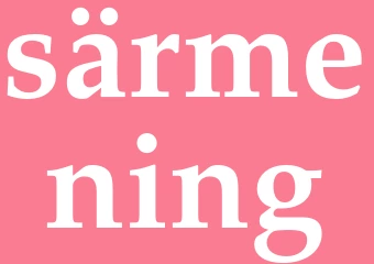 Synonym särmening