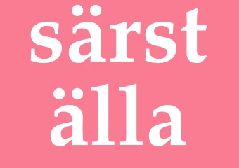 Synonym särställa