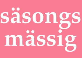 Synonym säsongsmässig