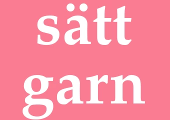 Synonym sättgarn