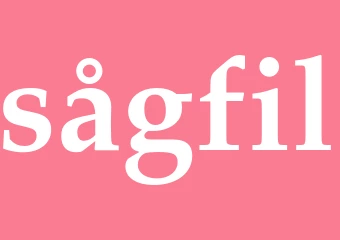 Synonym sågfil