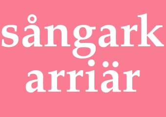 Synonym sångarkarriär