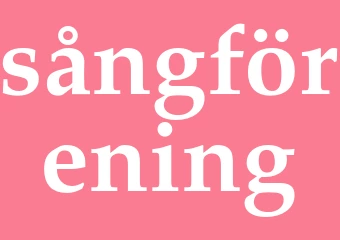 Synonym sångförening