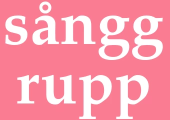 Synonym sånggrupp