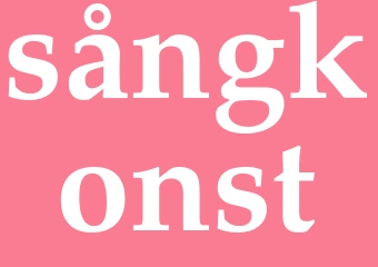 Synonym sångkonst