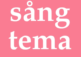 Synonym sångtema