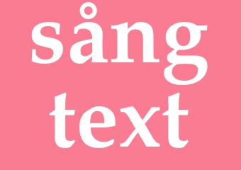Synonym sångtext