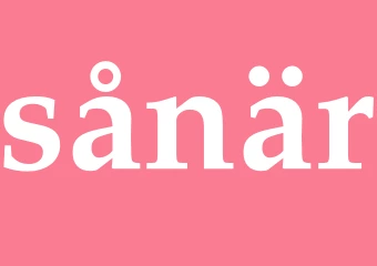 Synonym sånär
