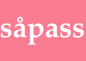 Synonym såpass