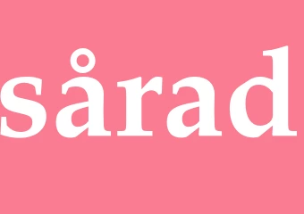 Synonym sårad