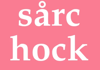 Synonym sårchock