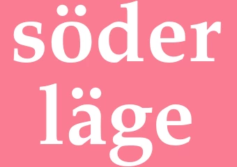 Synonym söderläge