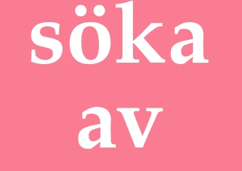 Synonym söka av