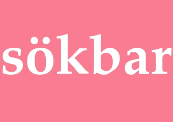Synonym sökbar