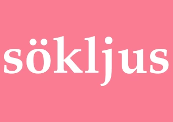 Synonym sökljus