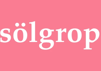 Synonym sölgrop