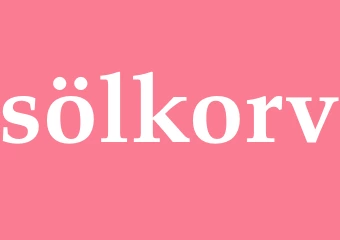 Synonym sölkorv