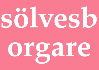 Synonym sölvesborgare