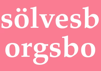 Synonym sölvesborgsbo