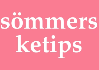 Synonym sömmersketips