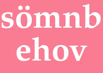 Synonym sömnbehov