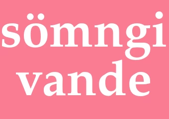 Synonym sömngivande