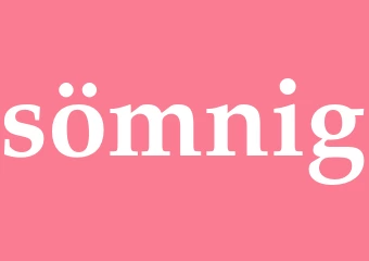 Synonym sömnig