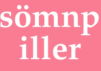 Synonym sömnpiller