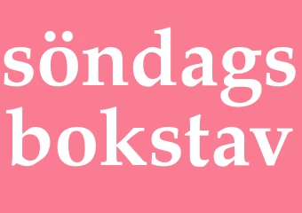 Synonym söndagsbokstav