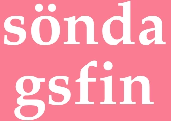 Synonym söndagsfin