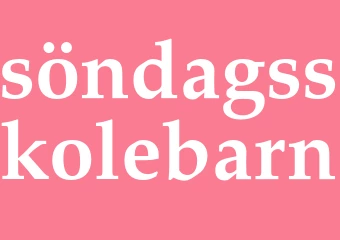 Synonym söndagsskolebarn
