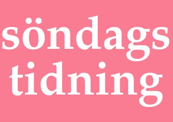 Synonym söndagstidning