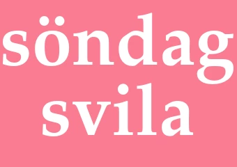 Synonym söndagsvila
