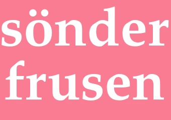 Synonym sönderfrusen