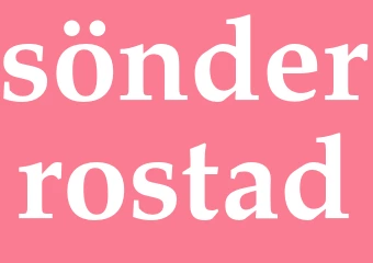 Synonym sönderrostad