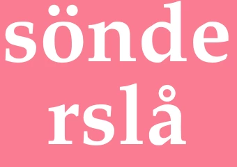 Synonym sönderslå