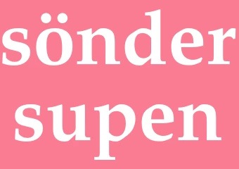 Synonym söndersupen