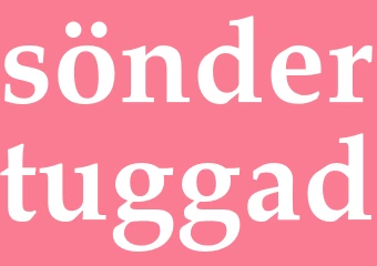 Synonym söndertuggad