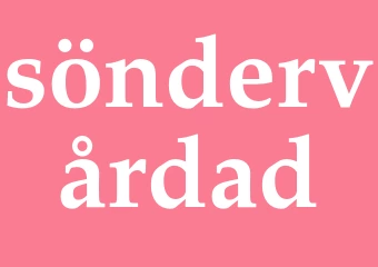 Synonym söndervårdad