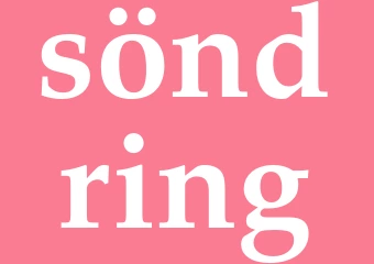 Synonym söndring