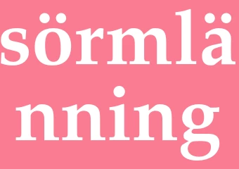 Synonym sörmlänning