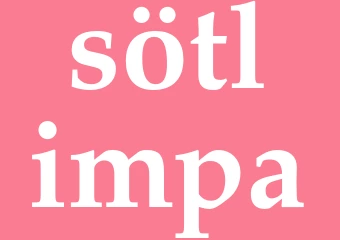Synonym sötlimpa