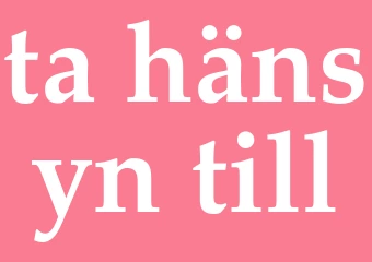Synonym ta hänsyn till