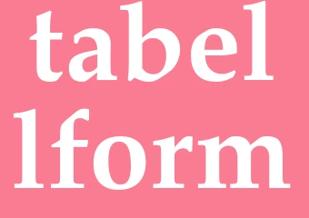 Synonym tabellform