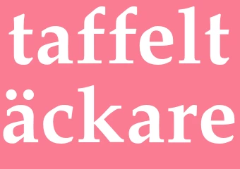 Synonym taffeltäckare