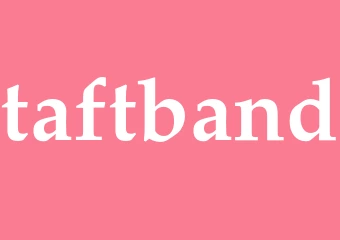 Synonym taftband